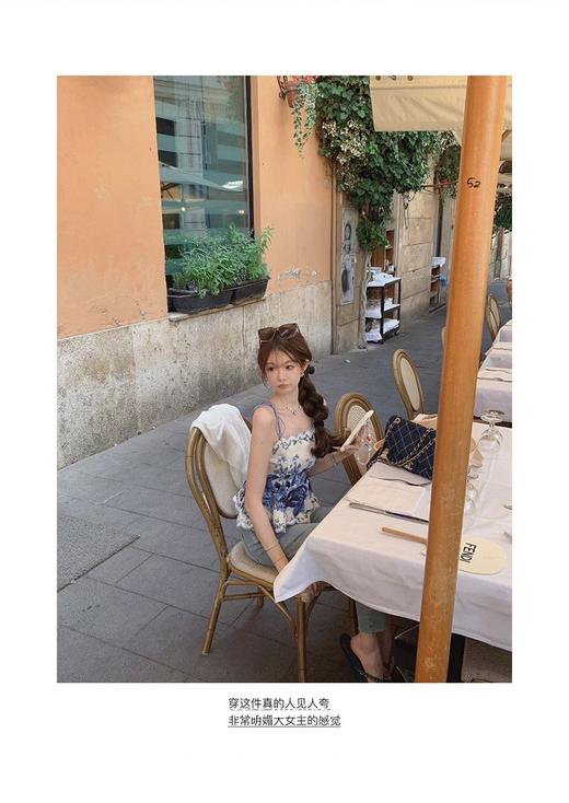 M码 金蘑菇菇 漫画腿牛仔裤 / 毛须边复古蓝百搭九分牛仔裤 商品图8