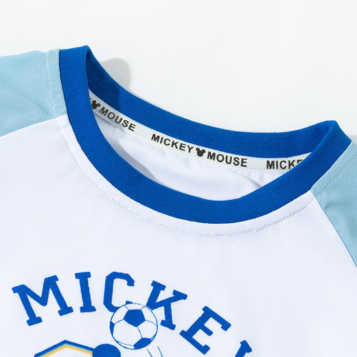 2025夏季新款男童凉感短袖T恤透气速干短裤运动套装足球套装ZD2ET012 商品图6