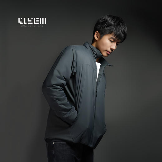 4158m山系行政 阿莱奇冰河轻量棉服立领棉服外套男 商品图0