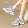 ZHR则则银色老爹鞋春秋爆款透气百搭超轻运动厚底增高休闲鞋ins女 商品缩略图6