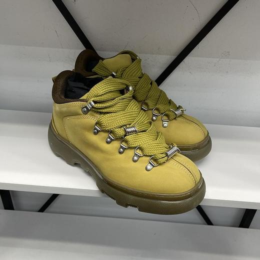 BUR*E**Y/巴*莉 男士时尚绒面皮革系带低帮厚底休闲鞋 商品图0