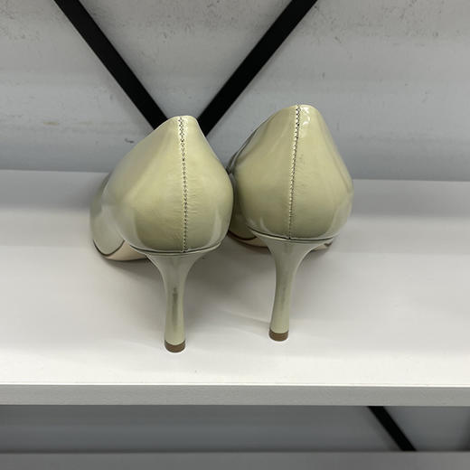 BUR*E**Y/巴*莉 Baby Pump 女士真皮杏仁头高跟鞋 商品图2