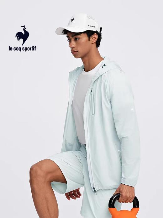 【大都会】乐卡克法国公鸡夏季男士外套潮流轻薄透气时尚训练运动夹克外套 商品图0