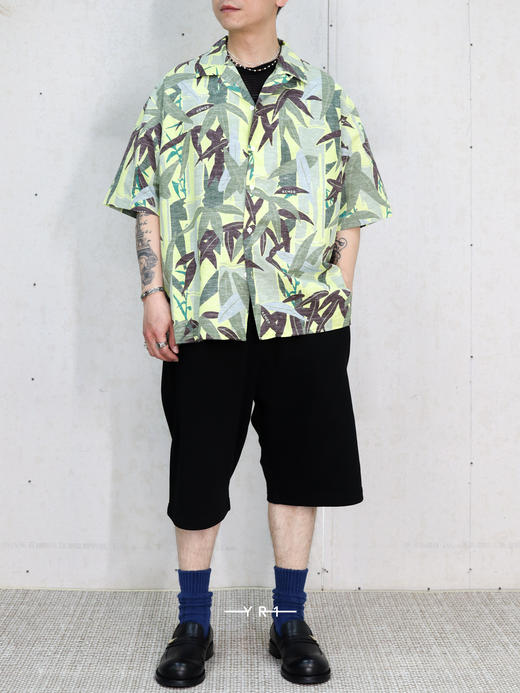 KENZO | “档案竹子”夏威夷短袖衬衫 商品图3