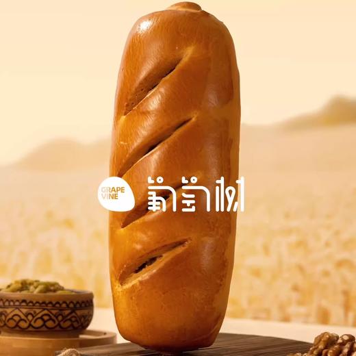 葡萄树·新疆干果大列巴 500g  优选天山小麦 啤酒花低温发酵  早餐好搭档 商品图2