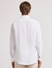 Frescobol Carioca - Antonio Linen Shirt L/S - White - 男装 - 衬衫 - 白色 商品缩略图2