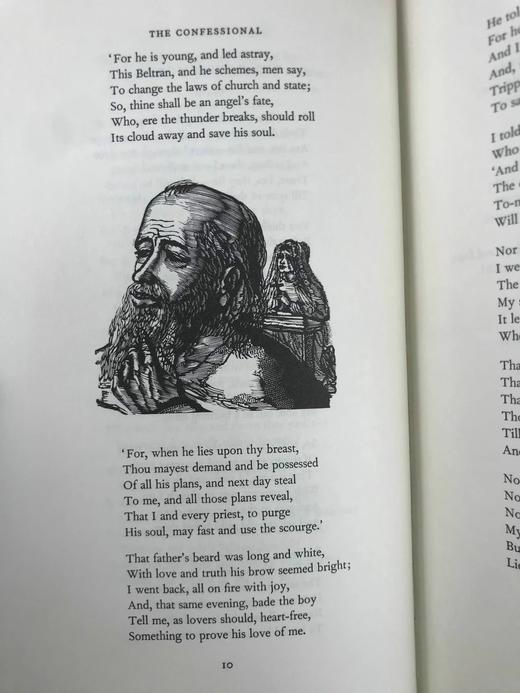 罗伯特·布朗宁诗集 配木版画插图 豪华皮装16开 商品图12