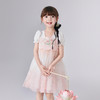 笛莎Deesha 童装女童连衣裙2025夏新款女童国风粉粉萌萌郁金香优雅连衣裙 商品缩略图0