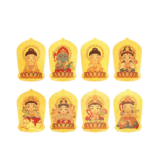 金六福吉祥八大守护神Q版手机贴（正月初十按序顺发货） 商品图11