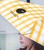 怪奇鹅黄格晴雨伞 商品缩略图0