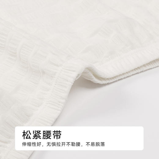 都市丽人舒适打底三分裤薄蕾丝安全裤LLH1B3 商品图4