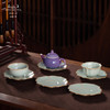 问鼎汝瓷鼎峰系列天青宝相杯碟 商品缩略图4