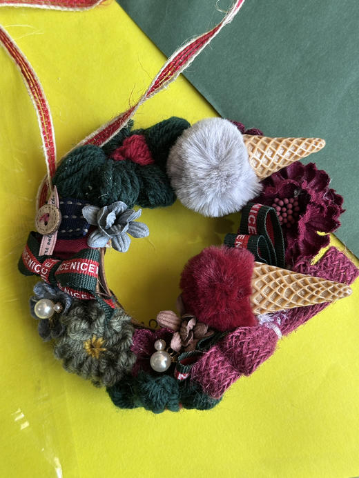 纯手工毛毡挂件两色可选 商品图4