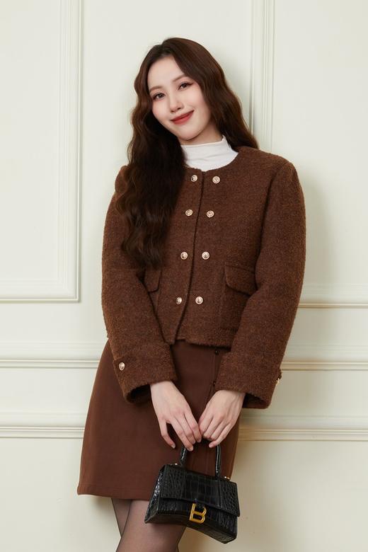 Le Malene 复古小香短款夹棉外套 19709 商品图0