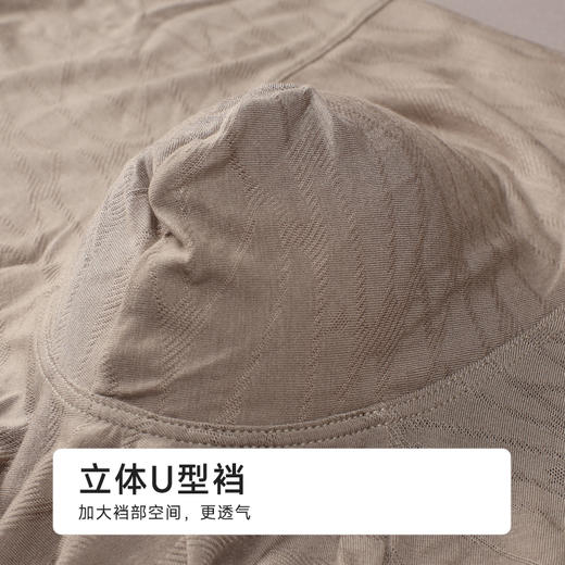 都市丽人铂金舒适莫代尔平角60S莫代尔提花平角裤FKHH07 商品图7