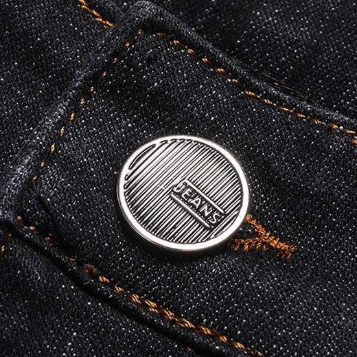 罗蒙男士春夏薄款直筒牛仔裤通勤商务休闲长裤宽松微弹男裤 商品图7