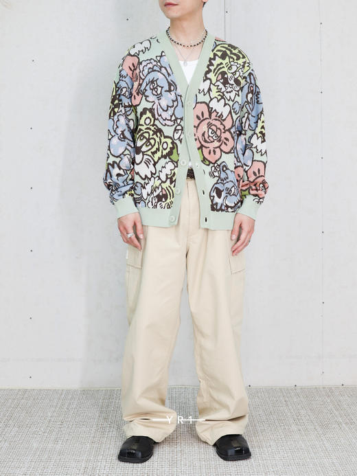 KENZO | ”by Verdy” 涂鸦针织开衫 商品图1