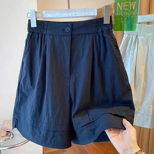【纯棉夏季新款短款】慵懒透气潮流百搭 舒服显瘦运动休闲阔腿五分短裤女潮  商品图1