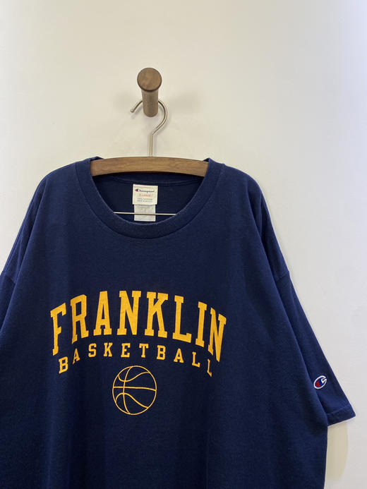 Y2K Vintage Champion 冠军 富兰克林篮球队 短袖T恤 _SST(XL) 商品图1