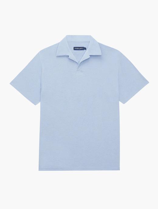 Frescobol Carioca - Faustino Polo S/S - Baby-Blue - 男装 - POLO衫 - Baby蓝 商品图0