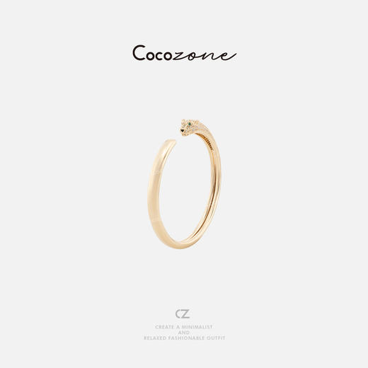 COCO ZONE 高级感小众圈口可调气质手镯CD2A0408 商品图0