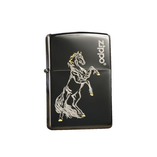 6936101550592 Zippo 【情人节限定】打火机套装金戈铁马精雕黑冰质感轻奢男友生日礼物 商品图0