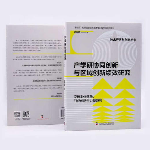 产学研协同创新与区域创新绩效研究  “十四五”时期国家重点出版物出版专项规划项目（精装典藏版） 商品图4