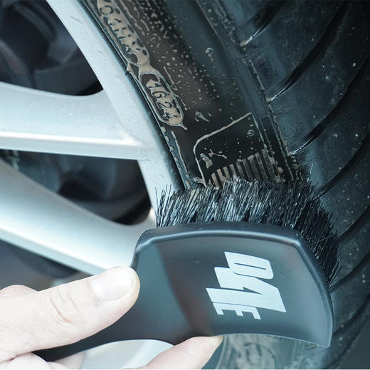 D4E 黑武士轮毂刷轮胎刷 深入细缝 刷毛柔韧清洁洗车刷轮毂刷 商品图6