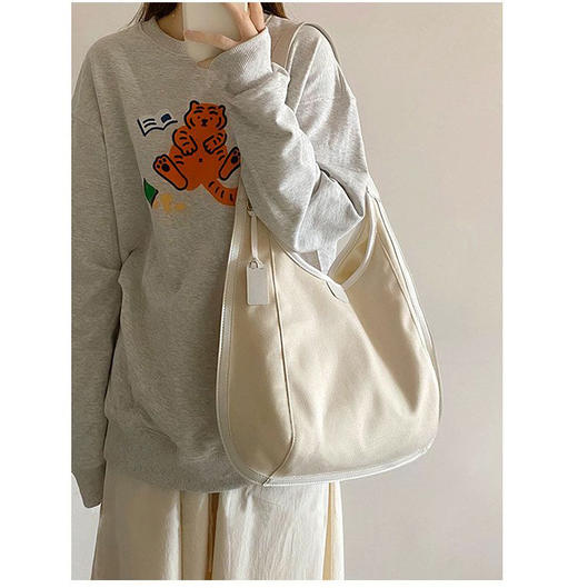 裁缝学苑AS446帆布包大容量斜挎ins韩风单肩饺子托特包纸样女样板 商品图4