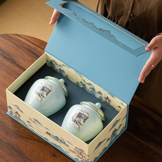 礼自东方【双瓷罐 兰色】35元一套/一件10套 商品图1