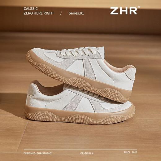 ZHR则则复古德训鞋女2025春季男女同款板鞋透气舒适运动休闲女鞋 商品图6