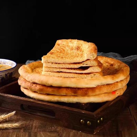 疆小来·芝麻油馕 300g*4  金黄酥软 满口芝麻香 主食搭档 商品图2