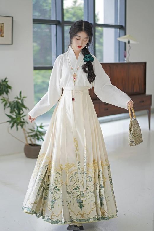 ELLA JADE 优雅气质马面裙高腰半裙 19693 商品图4