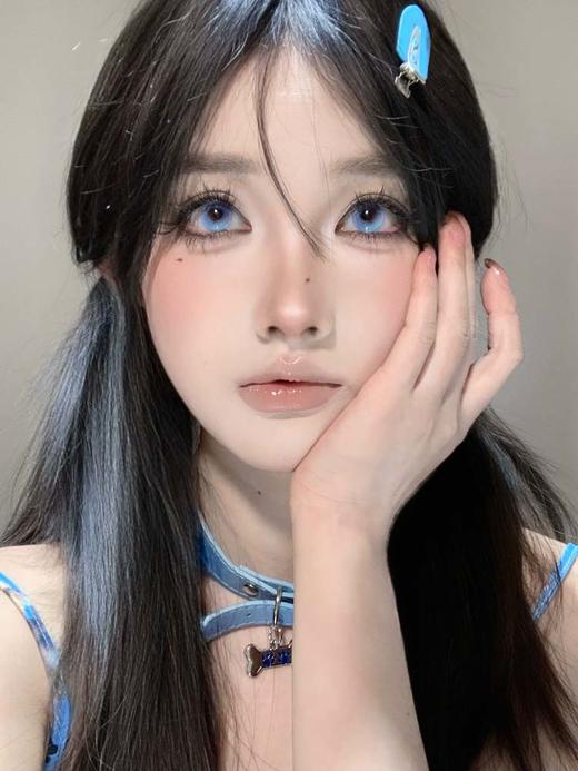 huohuocon 半年抛美瞳  心碎幽灵   直径14.2mm着色13.6mm 商品图0