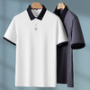 【莫代尔棉】【DPF】大依优型大码短袖POLO衫莫代尔棉t恤加肥加大肥佬宽松半袖体恤胖子上衣男士 商品缩略图4