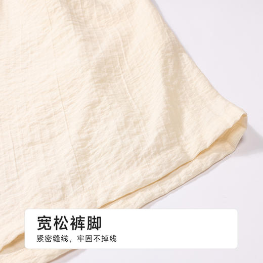 都市丽人生活家居女士梭织棉吊带套装薄皱纹梭织无袖类LHH2G5 商品图8