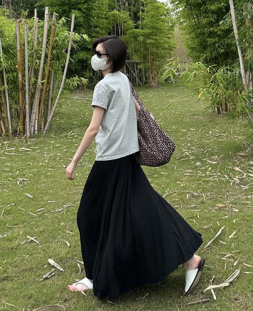 春夏爆款🔥月内已售8W+💢一衣两穿❗即是裙子又是裤子❗高级松弛感穿搭来啦👏【千吉娜高腰大摆裙阔腿裤裙 】内里设计安全感💯梨型身材狂喜胖瘦皆轻松驾驭！ 商品图4