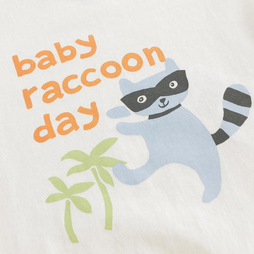 马克珍妮男童涂鸦动物亲肤短袖T恤 宝宝上衣2025年夏装新款550807 商品图4