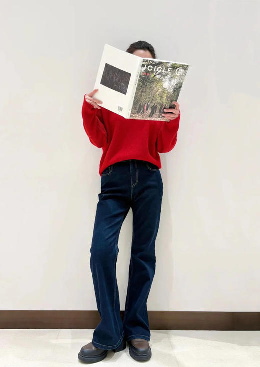 【高品质私服】【IC超弹牛仔喇叭裤】微喇裤版型，更好的拉长了腿部线条N1206-CC【无标出货 介意慎拍】 商品图5