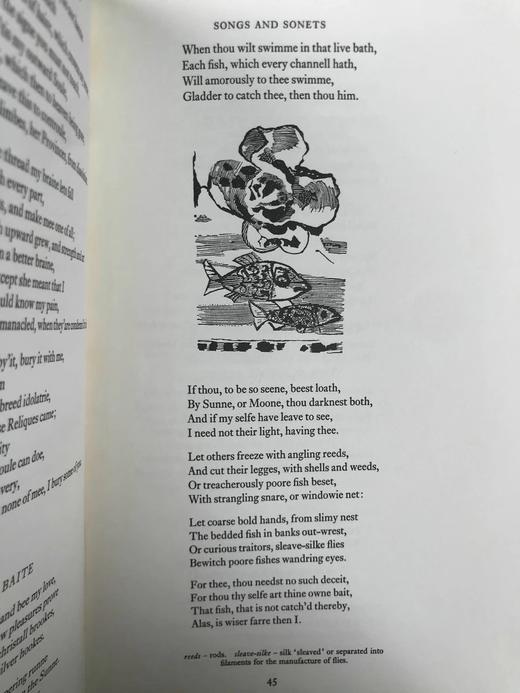 约翰·邓恩诗集 配木版画插图 豪华皮装16开 商品图11