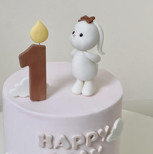 吹蜡烛的小兔子（奶酪霜抹面） 商品图2
