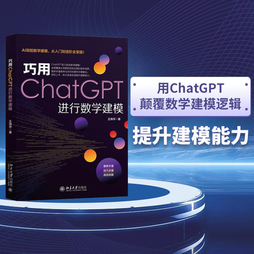 巧用ChatGPT进行数学建模 王海华 著 北京大学出版社 商品图1
