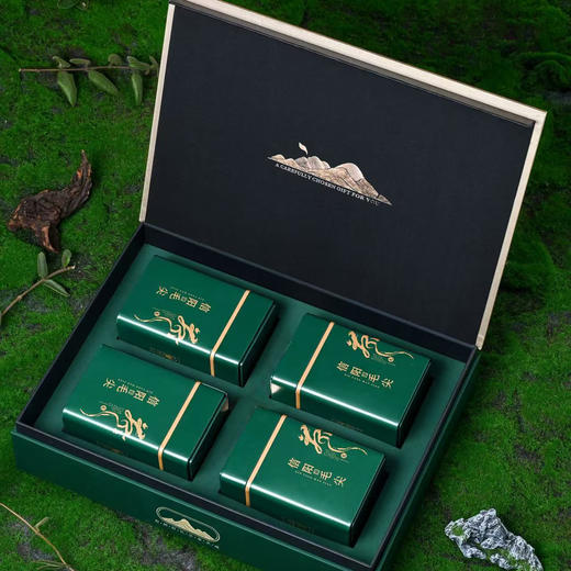 大茶礼【毛尖 四罐 深绿】35元一套/一件14套 商品图1