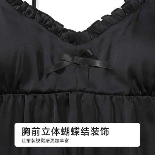 都市丽人超值精选女士丝质吊带裙薄冰雪丝无袖类LHH6A9 商品图7