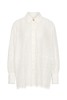 Aje - Cloud Embroidered Shirt - Ivory - 女装 - 衬衫 - 象牙白 商品缩略图0