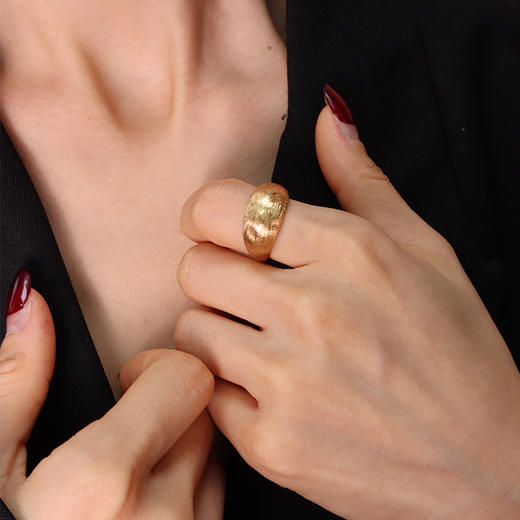 Garden of Eden 伊甸园系列 | 伊甸园果实金/银色戒指（港码14-16） 商品图2