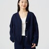 2楼素然靛蓝染席纹蓝布外套吊牌价1850 商品缩略图0