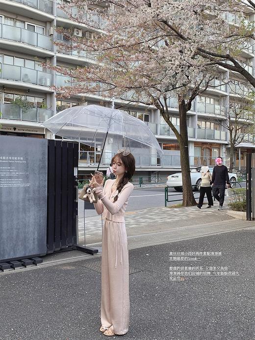 金蘑菇菇 椿山晓与甜荔枝 / 唯美玉色系列 日常结合新中式套装 商品图4