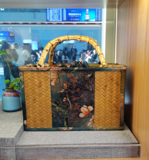 DM05缎面印花竹席包 5号(5mm席) 商品图0