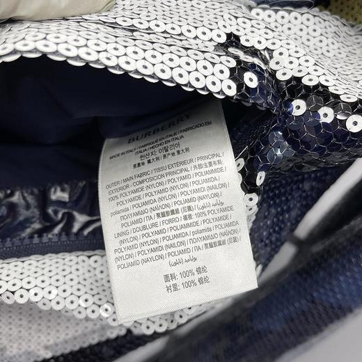 BUR*E**Y/巴*莉 意大利产 男士亮片拉链连帽长袖外套 商品图3